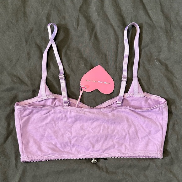 Discontinued Dolls Kill Sugar Thrillz Frisky Whiskers Bralette and Panty Set - Picture 6 of 10